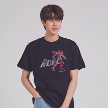 오너클랜 키밍 ROBOT 로봇 그래픽 캐쥬얼 반팔티 CK