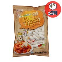[자연맘스토리] 떡안애 퓨전 치즈떡 1kg x 2개