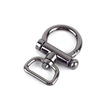 2/4Pcs 금속 회전 스냅 후크 걸쇠 20/25mm 벨트 버클 키 체인 가방 스트랩 개 가죽 끈 Carabiner 걸이 하드웨어 연결