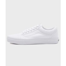 [국내정식매장] VANS 남녀공용 운동화 올드스쿨 - 트루 화이트 VN000D3HW001 Old Skool true white