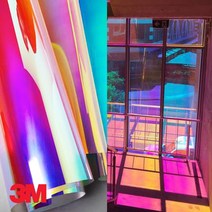 3M 다이크로익 필름 Dichroic film 오로라필름 Aurora film, 01_3M 다이크로익 BLAZE 120X50