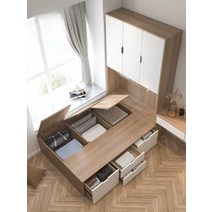 고시원침대 기숙사 미니 싱글 작은 단면매트리스 멀티싱글 1인용 무소음, 1800mmx2000mm