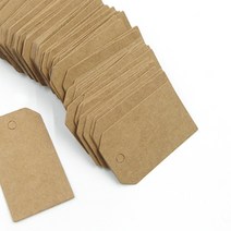 선풀포장용라벨지 택 포장 태그 스티커 선물 종이 무지