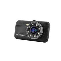 Mstar-자동차 DVR 4.0 인치 풀 HD 1080P WDR 녹화 카메라 듀얼 캠 자동차 블랙 박스 AIT8382 140 도 와이드 엔젤 자동차 레코더, D29_With 16G TF card