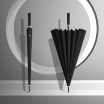 유어오브제 맥스 UV차단 골프 장우산, 16살대 (자동), 카키