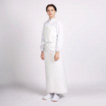 양면 방수 앞치마 대 H형, 실버
