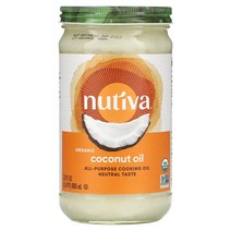 Nutiva 누티바 유기농 코코넛오일 정제 680ml(23fl oz) MCT오일 고약사 약들약
