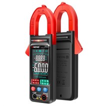 전기계량기 ANENG ST212 ST211 DCAC 디지털 클램프 미터 6000 카운트 400A Amp 멀티 컬러 스크린 전압 테스터 자동차 Hz NCV Ohm, [01] ST211 red, 01 ST211 red