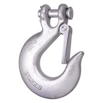 WENHUALI 3/8 인치 안전 체인 후크 래치가 있는 Clevis 슬립 트레일러 트럭 운송 견인 윈치 트레일러용 등급 70 단조 강철 18 000 Lb(2 팩), 7/16 39 39 (1팩)
