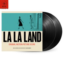 들랑달랑 희귀앨범 LP판 레코드판 턴테이블 Spot Philharmonic City La La Land 영화 사운드트랙 사운드트랙 2LP 비닐 레코드 축음기 12인치 디스크