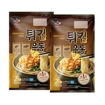 (냉장)cj제일제당 가쓰오 튀김우동2인x2개, 490g, 2개