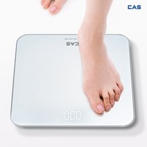 카스 미세측정 스마트 가정용 디지털 체중계 X23 화이트