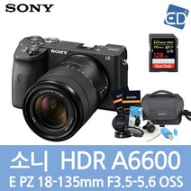 소니 A6600 16-50mm 128패키지 미러리스카메라, 06 소니A6600+18-135mm/128G풀패키지
