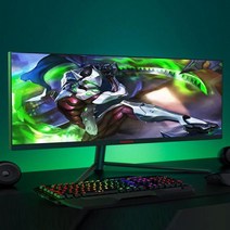 21인치모니터 20인치 23인치 와이드 게이밍 34 인치 준어 4K 100hz 타입-C E-스포츠 헤어 테일 스크린 PBP, 한개옵션0