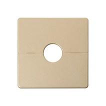 에어컨 구멍 막기 배관 커버 마개 메꾸기 전세집 86type abs 벽 와이어 구멍 커버 예약 드릴 구멍 패널 장식 사무실 책상 구멍 캡 에어컨 먼지 파이프 플러그 하드웨어, 금 내부 22mm