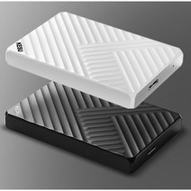 외장 HDD K1TB 모바일 하드 디스크 모바일 컴퓨터 고속 320G 하드복사기, free, White-320G 충격 방지 가방