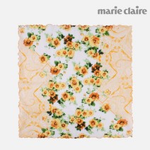 마리끌레르(잡화) 마리끌레르 페이즐로즈 바이어스손수건무릎덮개스카프