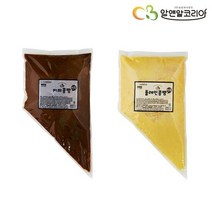 알앤알코리아 커피콩빵 반죽 500g(커피맛 플레인맛), 종류:커피맛 반죽 500g X 1개