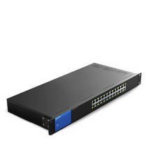 유선라우터 Linksys LGS124 24 포트 비즈니스 데스크탑 기가비트 스위치 유선 연결 속도 1000MBps 이더넷 자동 감지
