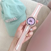 갤럭시워치5 4 호환 그리드마리너 케이스 스트랩 세트 GSS003, 40mm 레드네이비