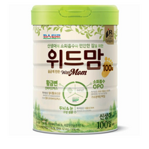 올곧게 만든 위드맘 분유 100일, 3개, 750g