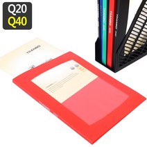 a4 악보 화일 음악 클리어 홀더 파일 케이스 영수증, 1개, Q20