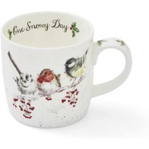 포트메리온 머그컵 유럽내수용 홈앤선물 MMOB5629-XS 원스노우데이머그 본차이나