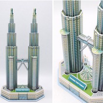 유명건축물 패트로나스 조립퍼즐 유아 학습완구 아기장난감 협동놀이 키즈, 상세페이지참조
