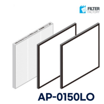 [호환] 에어패스 AP-0150LO 미세먼지 차단 아파트 환기유니트 필터, 헤파필터1매+프리필터2매