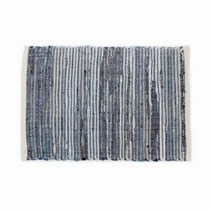 [바보사랑] 데님 우븐 코튼 발매트 (블랙)