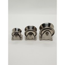 스텐V로라 앵글바퀴 스텐앵글바퀴 앵글바퀴스텐 앵글로라스텐 스텐앵글로라 50mm/65mm/75mm, 65mm
