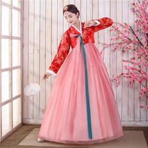 한복 전통 개량 프린트 댄스 공연 사진 촬영 의상 FC2698
