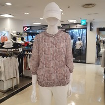 올포유 NC13 여성 잔프린트 블라우스형 티셔츠 ALTRL-3131 2종
