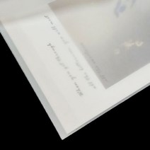 예쁜 반투명 편지봉투 기름종이 유산지 봉투 대형 10.7x21.7cm