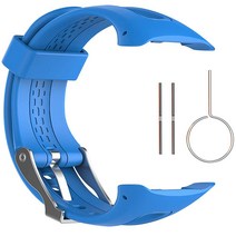 QGHXO Garmin Forerunner 10/15용 밴드 10/15 GPS 시계용 부드러운 실리콘 (호환)교체 시계 스트랩555633