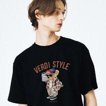 [베르디스타일] 면티 VERDI BEAR 남자 여자 기능성 반팔 티셔츠 8color