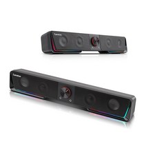 캔스톤 FX2021 RGB 사운드바 게이밍 스피커 (USB 전원), 1개, 선택하세요