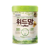 위드맘 리뉴얼 100일 1캔 황금변 유산균 소화 아기분유 파스퇴르 1세트, 4세트