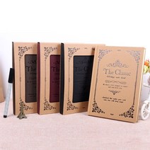 인테리어 클래식 양장노트 고급 하트커버 예쁜 유선노트 일기장 다이어리 공책 스케치노트 드로잉북 감성노트