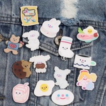 뱃지 패션핀뱃지 캐릭터뱃지 일러스트뱃지 (19종 택1), 쿠팡 8