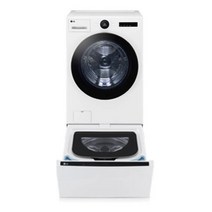 [하이마트] LG 트윈워시 드럼 세탁기(24kg)+미니워시(4kg) 세트 FX25WSQX (화이트)