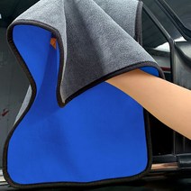 카워시 양면 극세사 세차타월 2p세트 드라잉 세차걸레, 없음