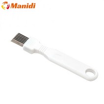 Manidi야채 분쇄기 스테인레스 스틸 대파 절단기 대파 절단기 야채 절단기 슬라이서 1 개, 1pcs, 스페인