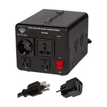 Dynastar 스텝 업 및 다운 전압 컨버터 변압기 110-220~220-240 볼트 튼튼하고 내구성이 뛰어난 영구 사용 코일 5 500 와트, 5500 Watts