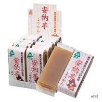 일본 Sanko Sugar-free Anno Imo Yokan 산코 무설탕 안노 이모 요칸 고구마 양갱 58g 40팩