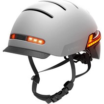 스마트 LED 헬멧 전동킥보드 자전거 LIVALL 남녀공용 그레이