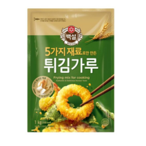 CJ 5가지 재료로만 만든 튀김가루 1kg, 27개