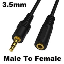 무저항잭 aux케이블 저항잭 aux연결 입력 잭 3.5mm 오디오 확장 케이블 잭 남성-여성 헤드폰 케이블 for iphone samsung xiaomi car 이어폰 스피커, 남성에서 여성으로, 1.5m