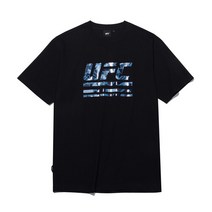 UFC 카모 릴렉스핏 반팔 티셔츠 블랙 U2SSU2314BK