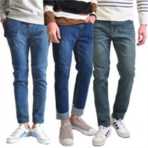 올진 사이즈 걱정 NO 28 38까지 쫀쫀한 스판 소재 남자 청바지 택1